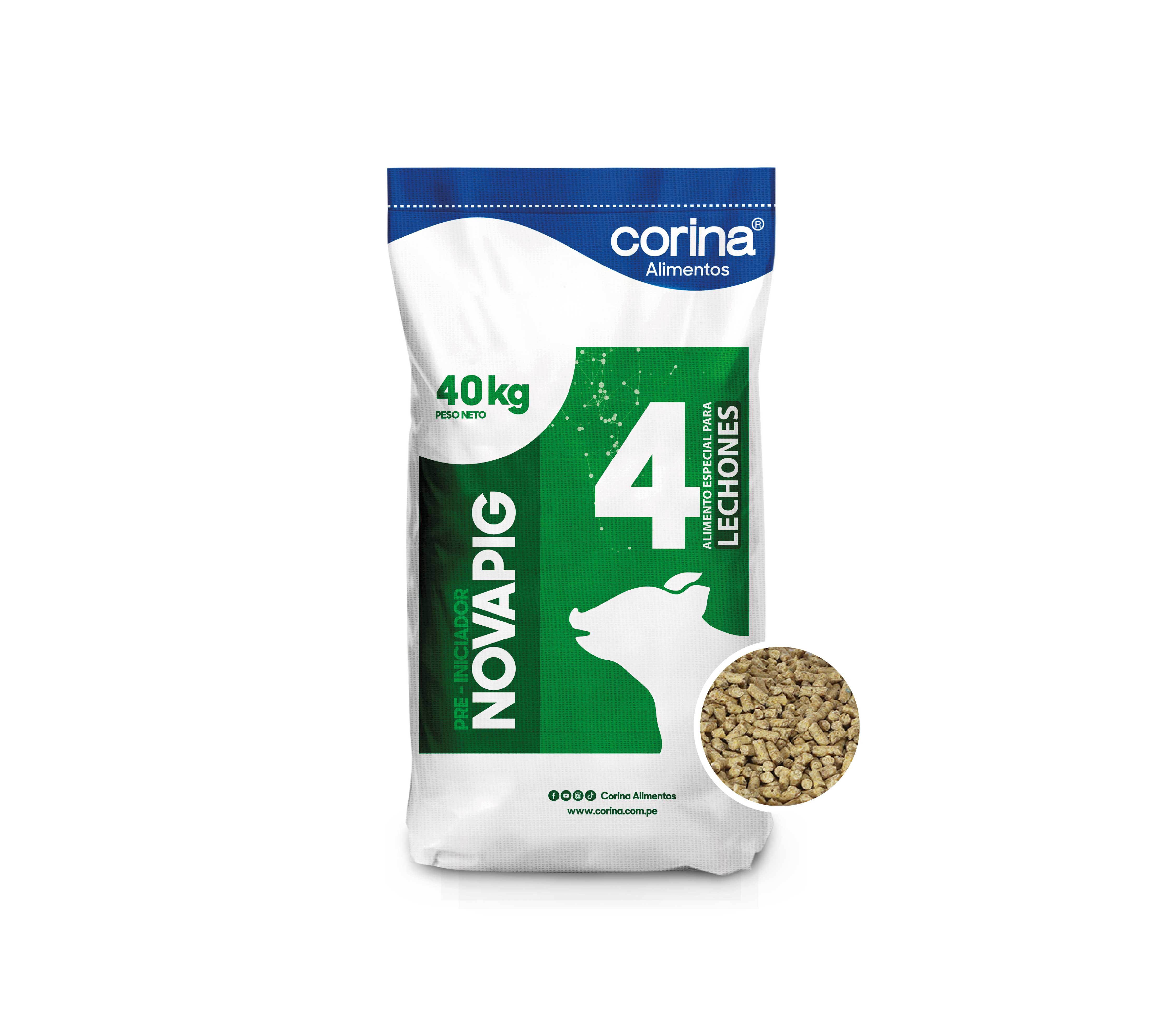 Nova Pig 4 (Pellet) 25Kg