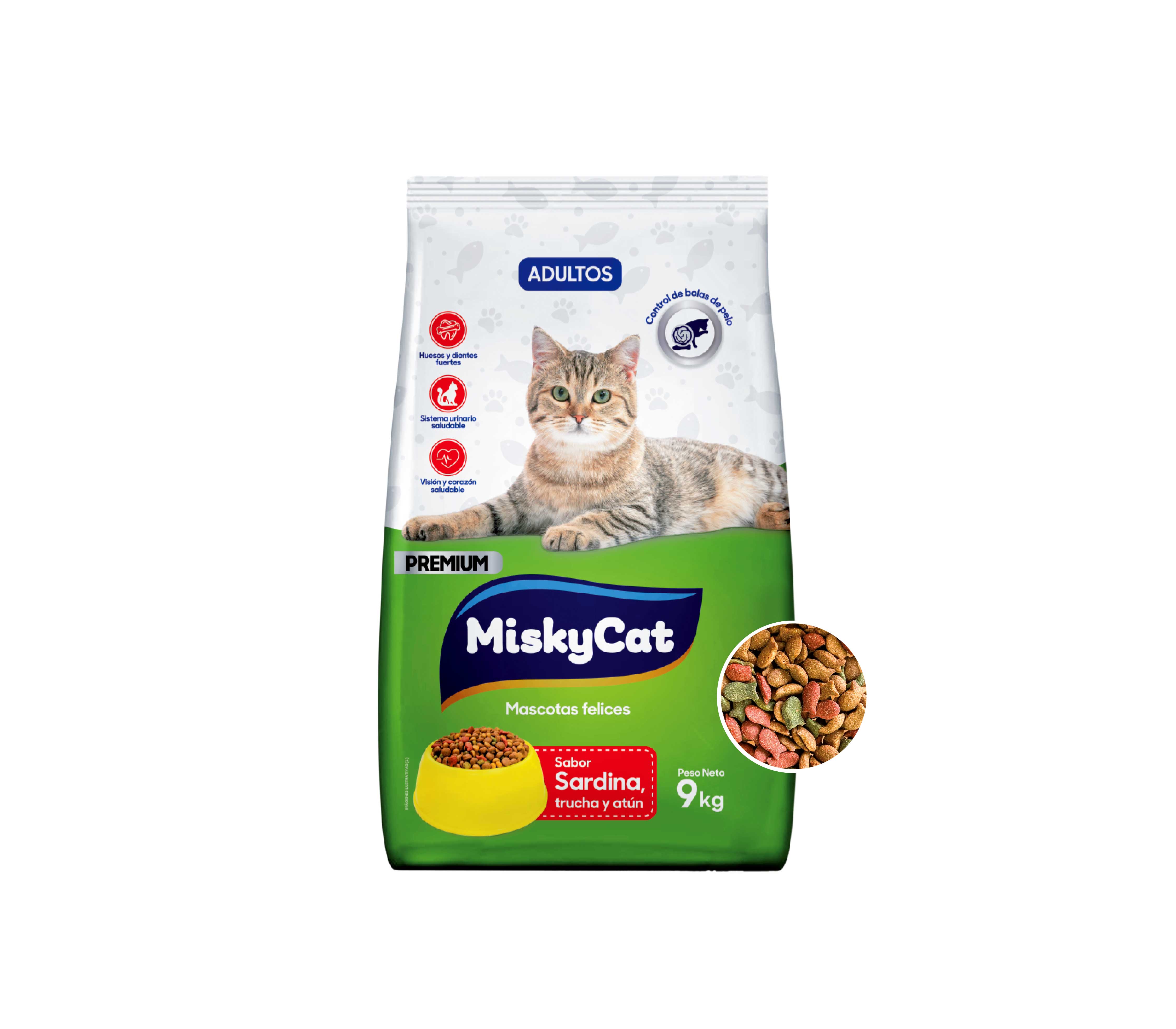 MiskyCat Adultos 9Kg